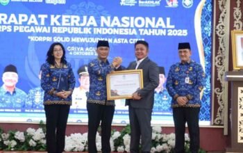Reformasi Birokrasi Terukur, Gubernur Herman Deru Terima Penghargaan BKN atas Penerapan Manajemen Talenta