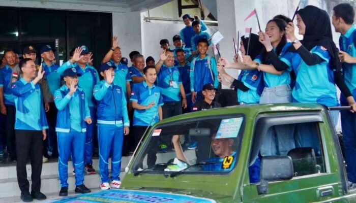 Target 5 Besar di Porprov Sumsel 2025, Kontingen OKI Dilepas Langsung Bupati Muchendi