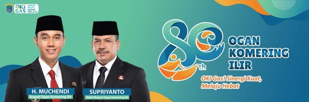 Banner Pemkab OKI HUT OKI ke 80