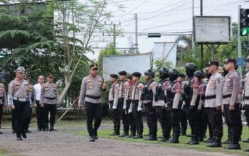 Apel Gelar Pasukan: Operasi Zebra Musi 2025 di OKI Prioritaskan Edukasi dan Keselamatan