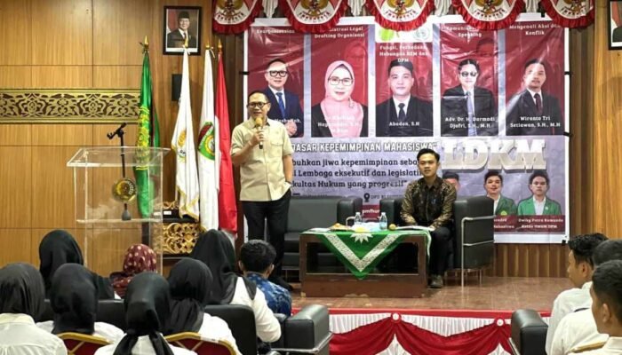 Integritas Hukum dalam Pusaran Zaman, Firdaus Hasbullah Angkat Arketipe Pemimpin Muhammadiyah untuk Mahasiswa FH UMP