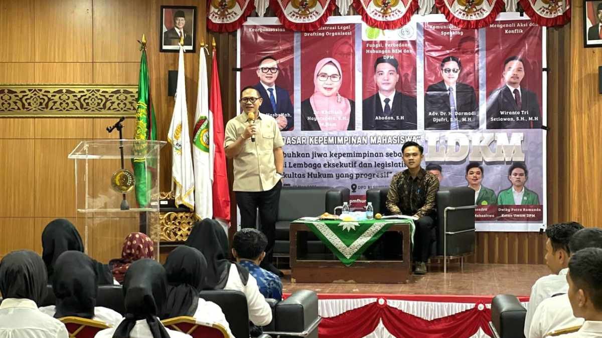 Integritas Hukum dalam Pusaran Zaman, Firdaus Hasbullah Angkat Arketipe Pemimpin Muhammadiyah untuk Mahasiswa FH UMP