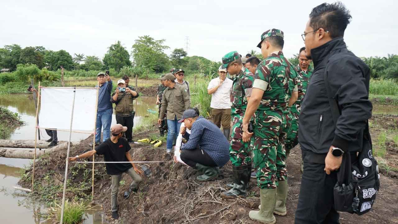 Itjenad Awasi Program Optimasi Lahan TNI AD di OKI, Pastikan Manfaat Berkelanjutan