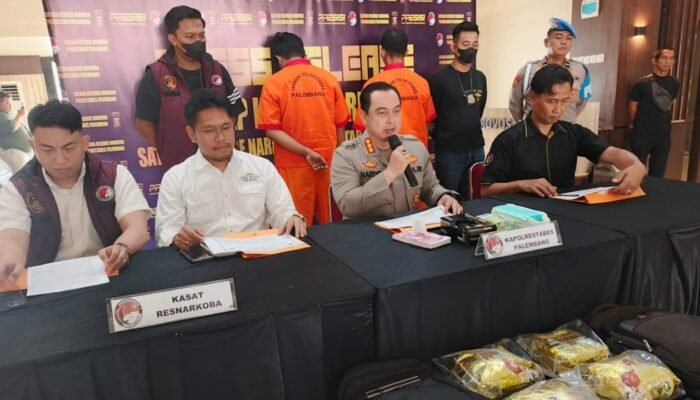 Jaringan Narkoba Aceh-Sumsel Dibongkar, 4,1 Kg Sabu Disita, Kurir Gunakan Aplikasi Rahasia Zangi