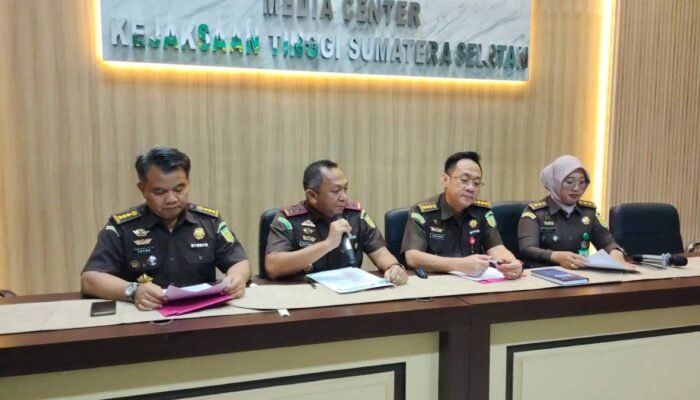 Kejati Sumsel Tetapkan 6 Tersangka Korupsi Kredit Fiktif Dua Perusahaan