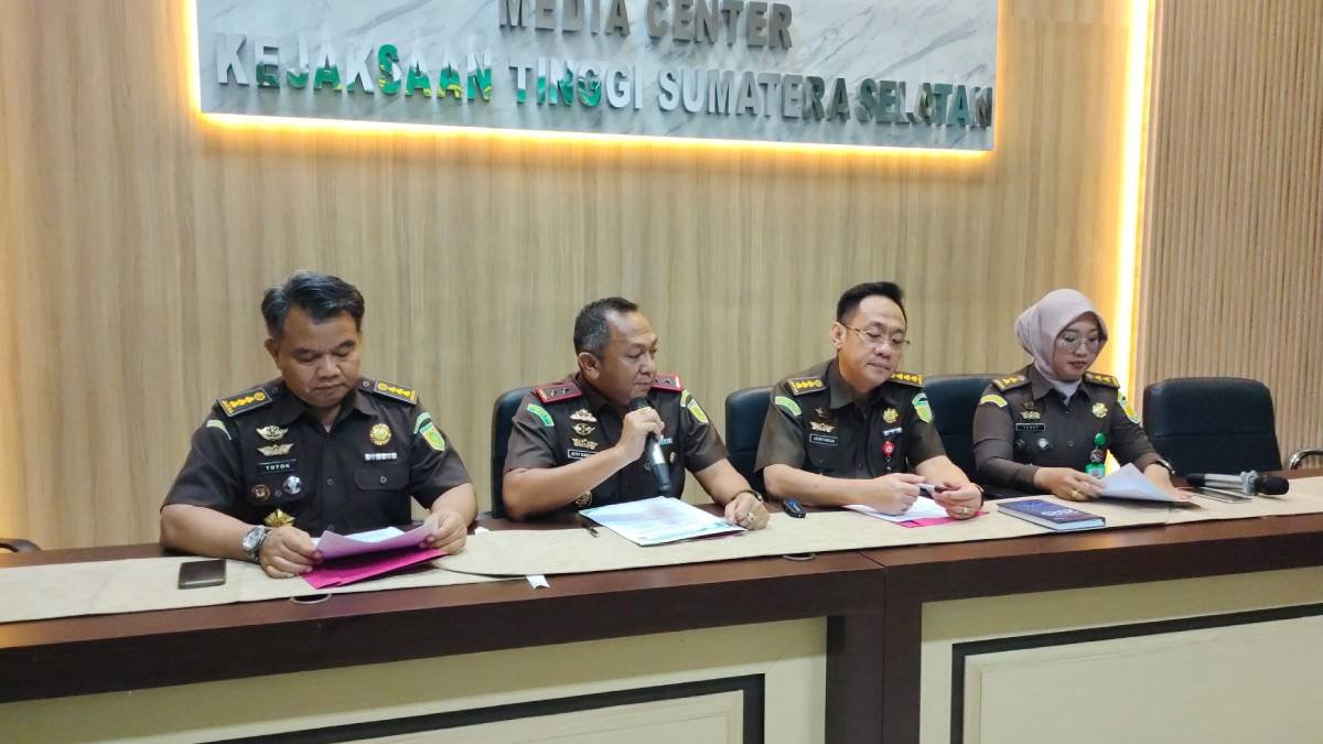 Kejati Sumsel Tetapkan 6 Tersangka Korupsi Kredit Fiktif Dua Perusahaan