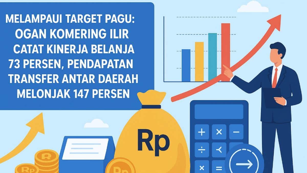 Melampaui Target Pagu: Ogan Komering Ilir Catat Kinerja Belanja 73 Persen, Pendapatan Transfer Antar Daerah Melonjak 147 Persen