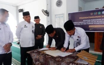 Perkuat Pembinaan Moralitas WBP, Lapas Kayu Agung Gandeng Kemenag dan Pesantren Bait Al-Qur’an