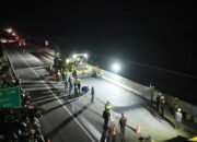 Tol Kayuagung–Palembang Terapkan Contraflow untuk Perbaikan Tahap I Sepanjang 3,7 Km