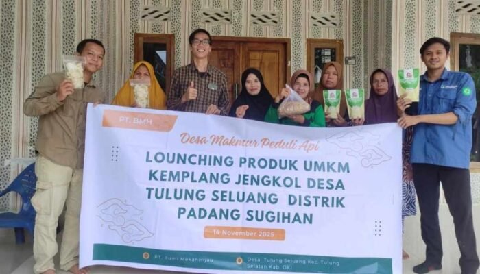 BMH Dorong Kemplang Jengkol OKI Naik Kelas Global