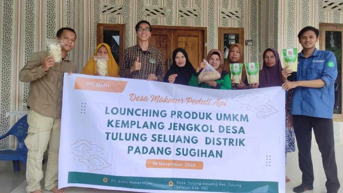 BMH Dorong Kemplang Jengkol OKI Naik Kelas Global