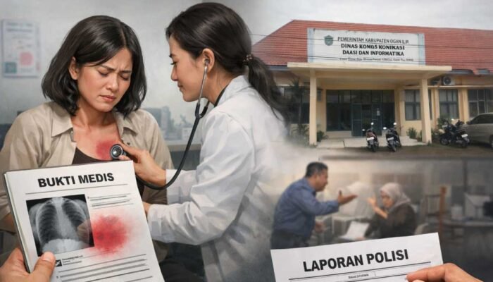 Dugaan Kekerasan di Kominfo Ogan Ilir, Bawahan Siapkan Bukti Medis dan Pelaporan