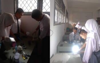 Holow LED Karya SMK Bina Bangsa Kayuagung Tembus 7 Besar Inovasi Nasional