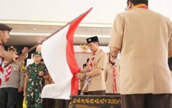 Muchendi Mahzareki Dorong Pramuka OKI Perkuat Mitigasi Bencana dan Aksi Sosial