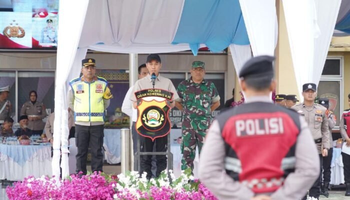 Operasi Lilin Musi 2025, Kabupaten OKI Perketat Pengamanan Jalur Lintas dan Mitigasi Cuaca Ekstrem