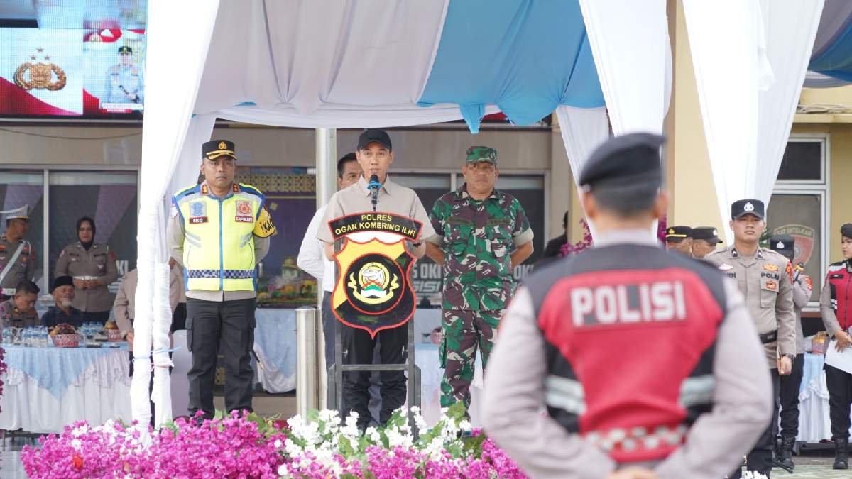 Operasi Lilin Musi 2025, Kabupaten OKI Perketat Pengamanan Jalur Lintas dan Mitigasi Cuaca Ekstrem