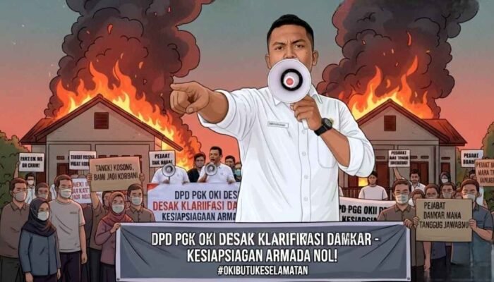 PGK OKI Pertanyakan Kinerja Lamban Damkar dan Misteri Hilangnya Fungsi Armada Mini