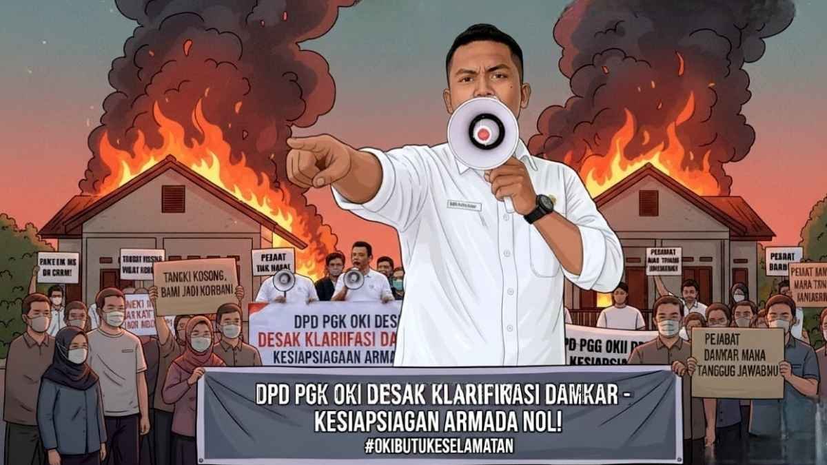 PGK OKI Pertanyakan Kinerja Lamban Damkar dan Misteri Hilangnya Fungsi Armada Mini