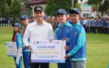 Pemkab OKI Salurkan Bonus Miliaran Rupiah untuk Atlet Berprestasi