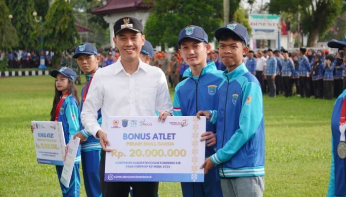 Pemkab OKI Salurkan Bonus Miliaran Rupiah untuk Atlet Berprestasi