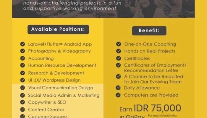 Panduan Memilih Tempat Magang Desain Grafis & Multimedia Terbaik di Jakarta, Tangerang, Surabaya, dan Denpasar Bali