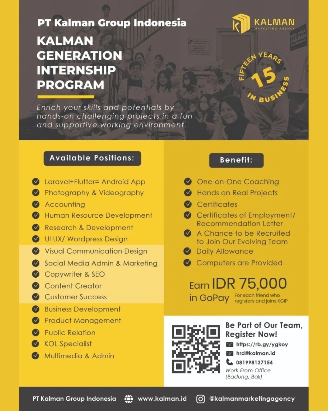 Panduan Memilih Tempat Magang Desain Grafis & Multimedia Terbaik di Jakarta, Tangerang, Surabaya, dan Denpasar Bali