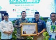 Akselerasi Reformasi Birokrasi, Bupati Panca Wijaya Akbar Raih Penghargaan Manajemen Talenta ASN dari BKN RI