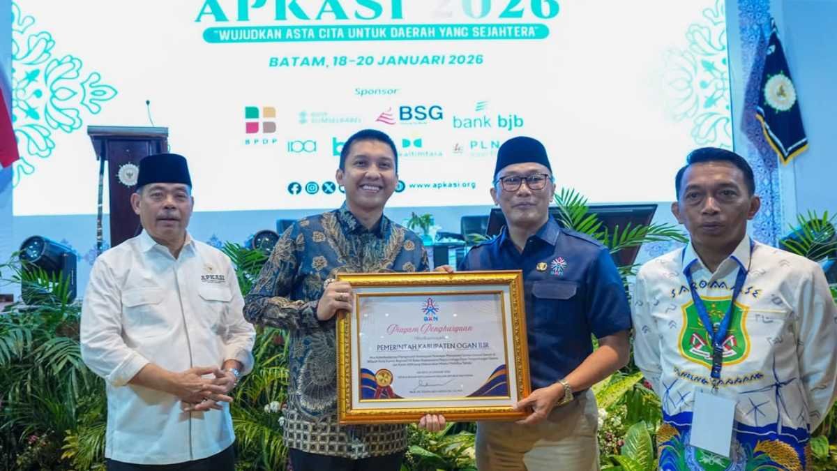 Akselerasi Reformasi Birokrasi, Bupati Panca Wijaya Akbar Raih Penghargaan Manajemen Talenta ASN dari BKN RI
