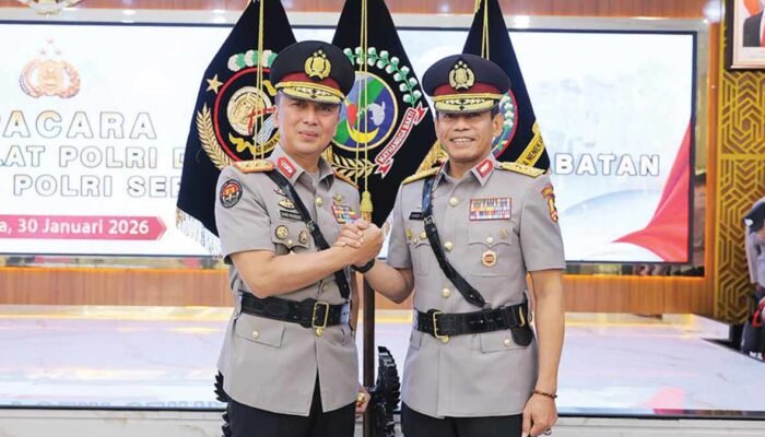 Irjen Sandi Nugroho Resmi Jabat Kapolda Sumsel