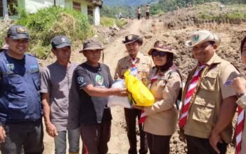 Membasuh Duka di Malalak: Jembatan Solidaritas Pramuka OKI untuk Tanah Minang