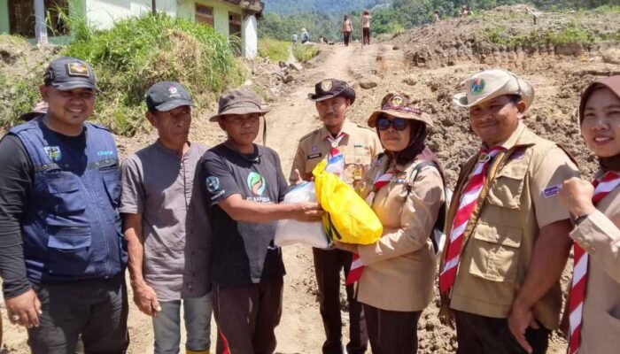 Membasuh Duka di Malalak: Jembatan Solidaritas Pramuka Kwarcab OKI untuk Tanah Minang