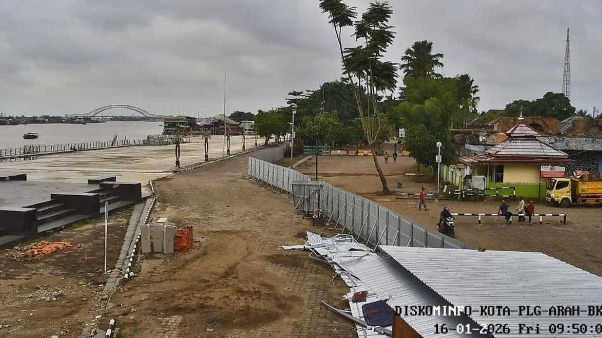 Menanti Wajah Baru Benteng Kuto Besak di Tengah Keterlambatan Revitalisasi