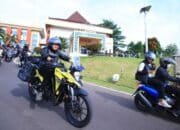 Pastikan Kualitas Infrastruktur, Gubernur Sumsel Tinjau Peresmian Jalan Sri Menanti Mengendarai Motor