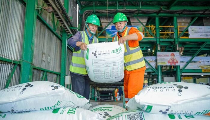 Pusri Perkuat Ketahanan Pangan Lewat Kepastian Stok Pupuk Bersubsidi
