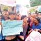 Siswa SMKN 1 OKU Selatan Demo Dugaan Pemotongan Dana PIP