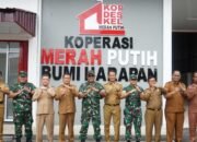 TNI Perkuat Ketahanan Ekonomi Desa melalui Koperasi Merah Putih di Ogan Komering Ilir