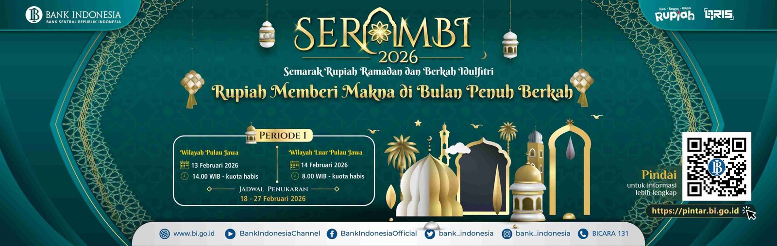 BI Siapkan Rp 185,6 Triliun untuk Kebutuhan Lebaran