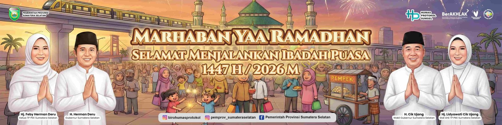 Banner Pemprov Sumsel Ramadhan 1447 H Banner Pemprov Sumsel Ramadhan 1447 H