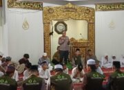 Dit Polairud Polda Sumsel Jaga Kedamaian Perairan dengan Doa dan Santunan