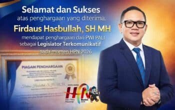 Firdaus Hasbullah dan Ikhtiar Merawat Marwah Parlemen di PALI
