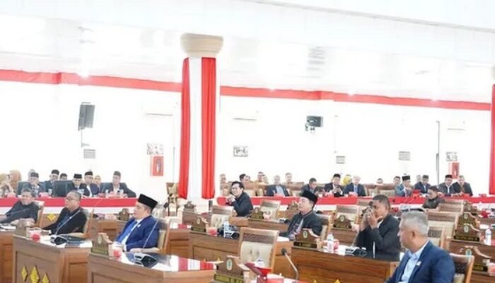 Hipni Suarakan Keluhan Warga Mengenai Jalan Rusak hingga Masalah BPJS di Paripurna DPRD Ogan Ilir