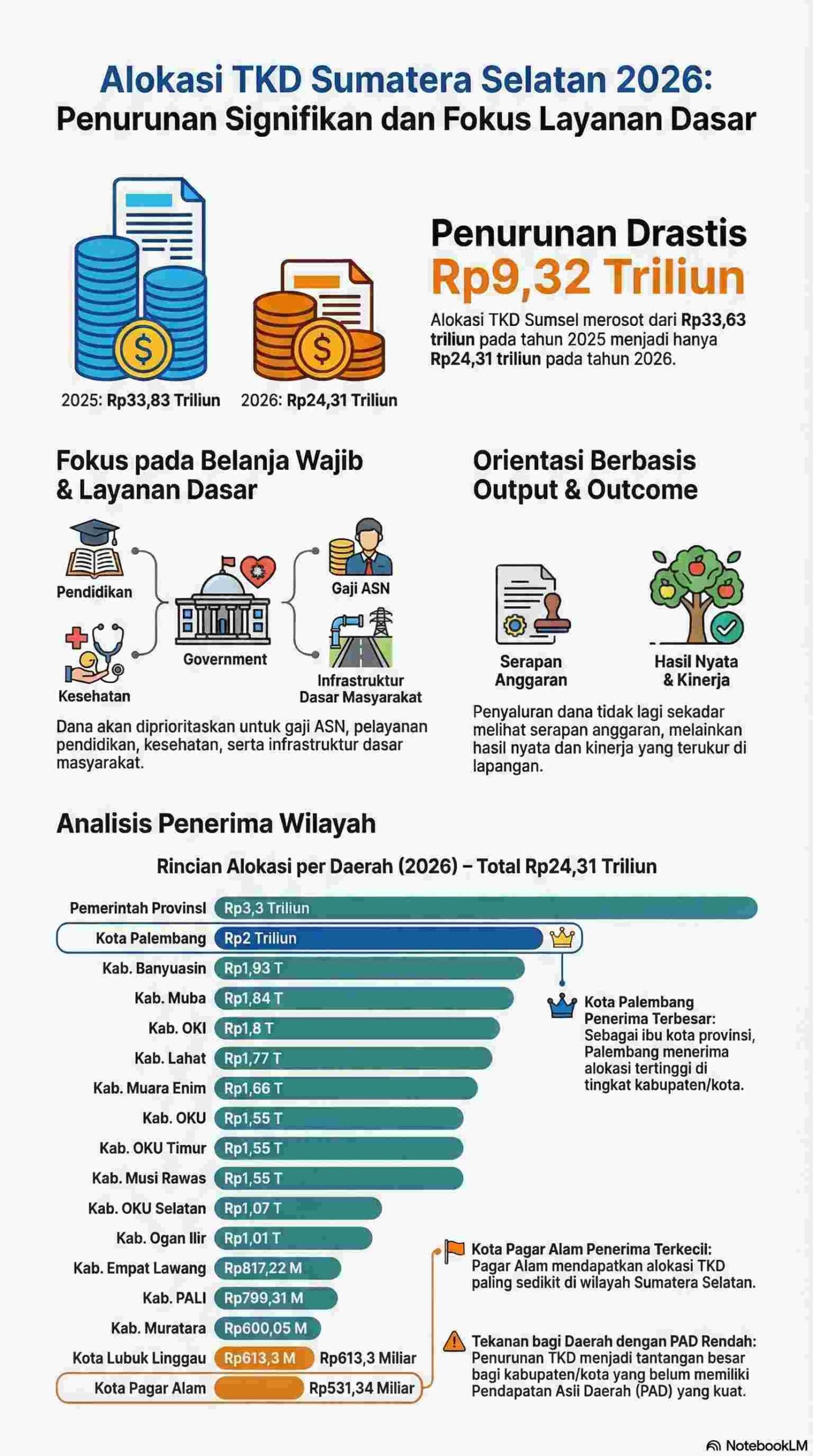 Infografis Alokasi TKD Sumsel 2026