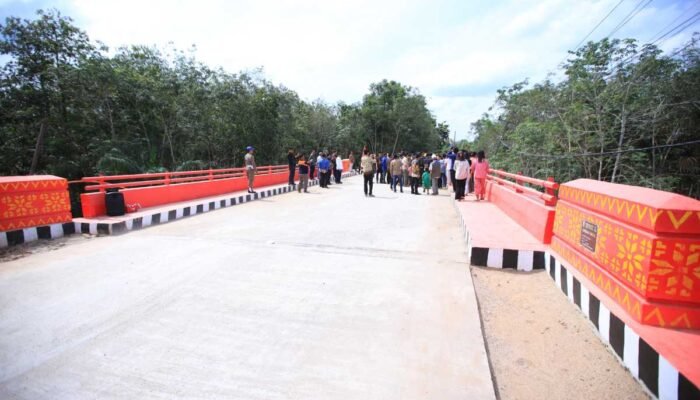 Jembatan Ait Serami di OKU Kini Menghubungkan Harapan Warga Setelah Seabad Menanti
