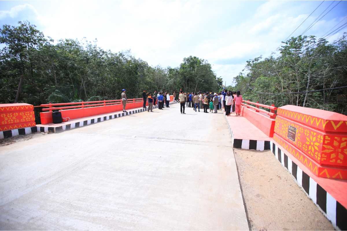 Jembatan Ait Serami di OKU Kini Menghubungkan Harapan Warga Setelah Seabad Menanti