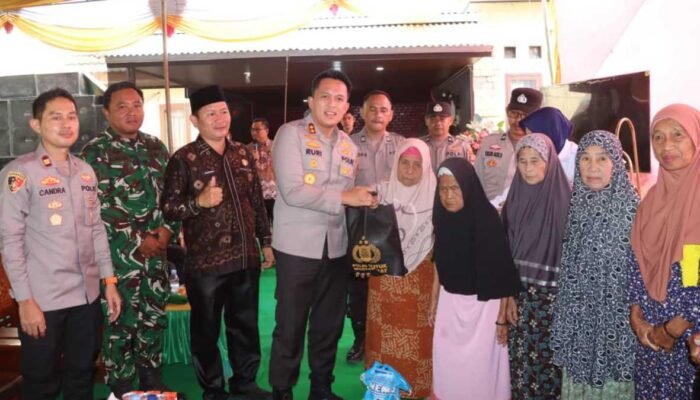 Kapolres Muba AKBP Ruri Prastowo Tekankan Sinergi Kamtibmas dan Pelayanan Humanis di Sanga Desa