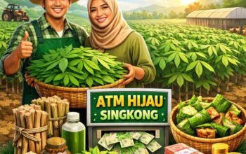 Melihat Daun Singkong Sebagai Mesin ATM Hijau dari Lahan Sempit