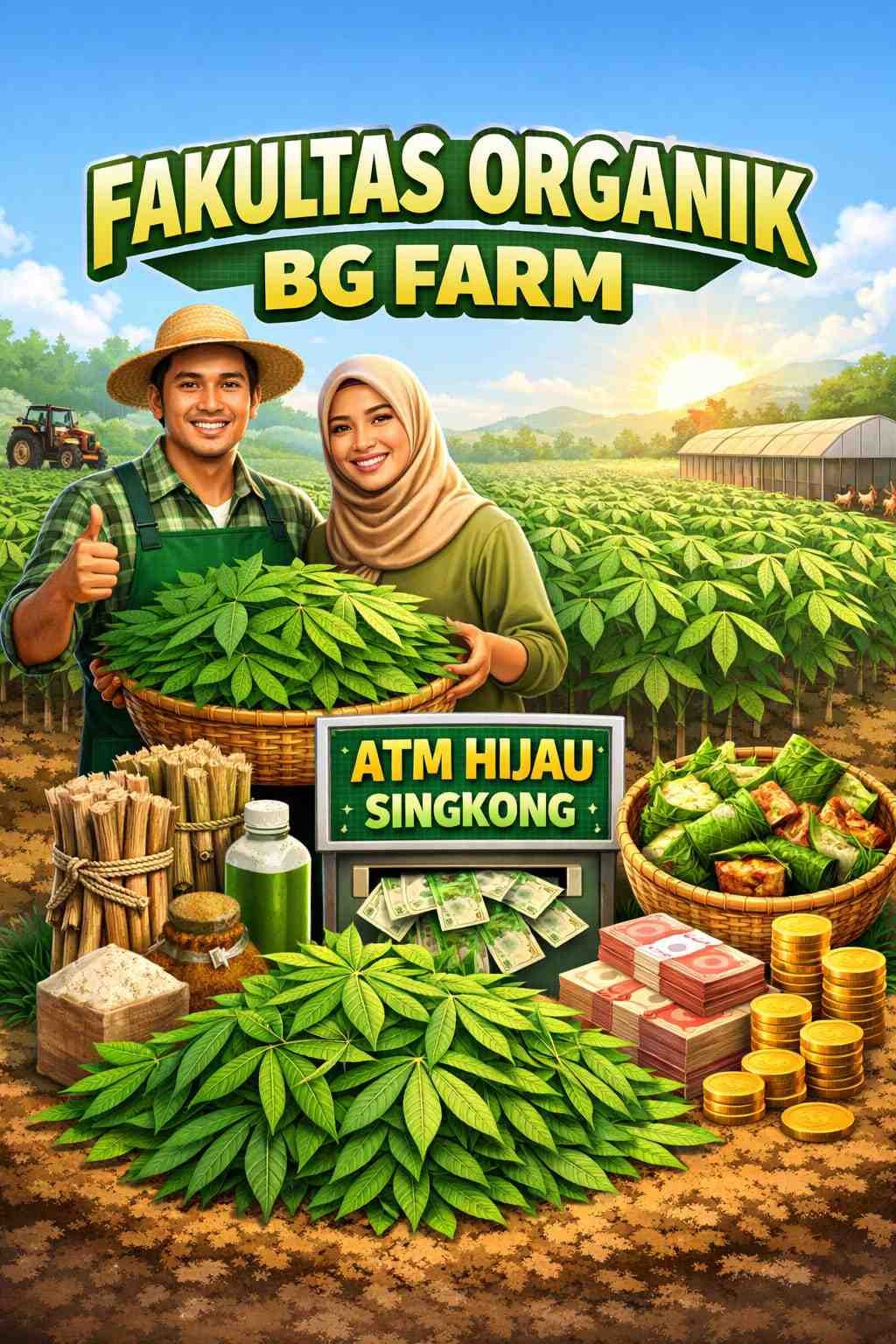 Melihat Daun Singkong Sebagai Mesin ATM Hijau dari Lahan Sempit