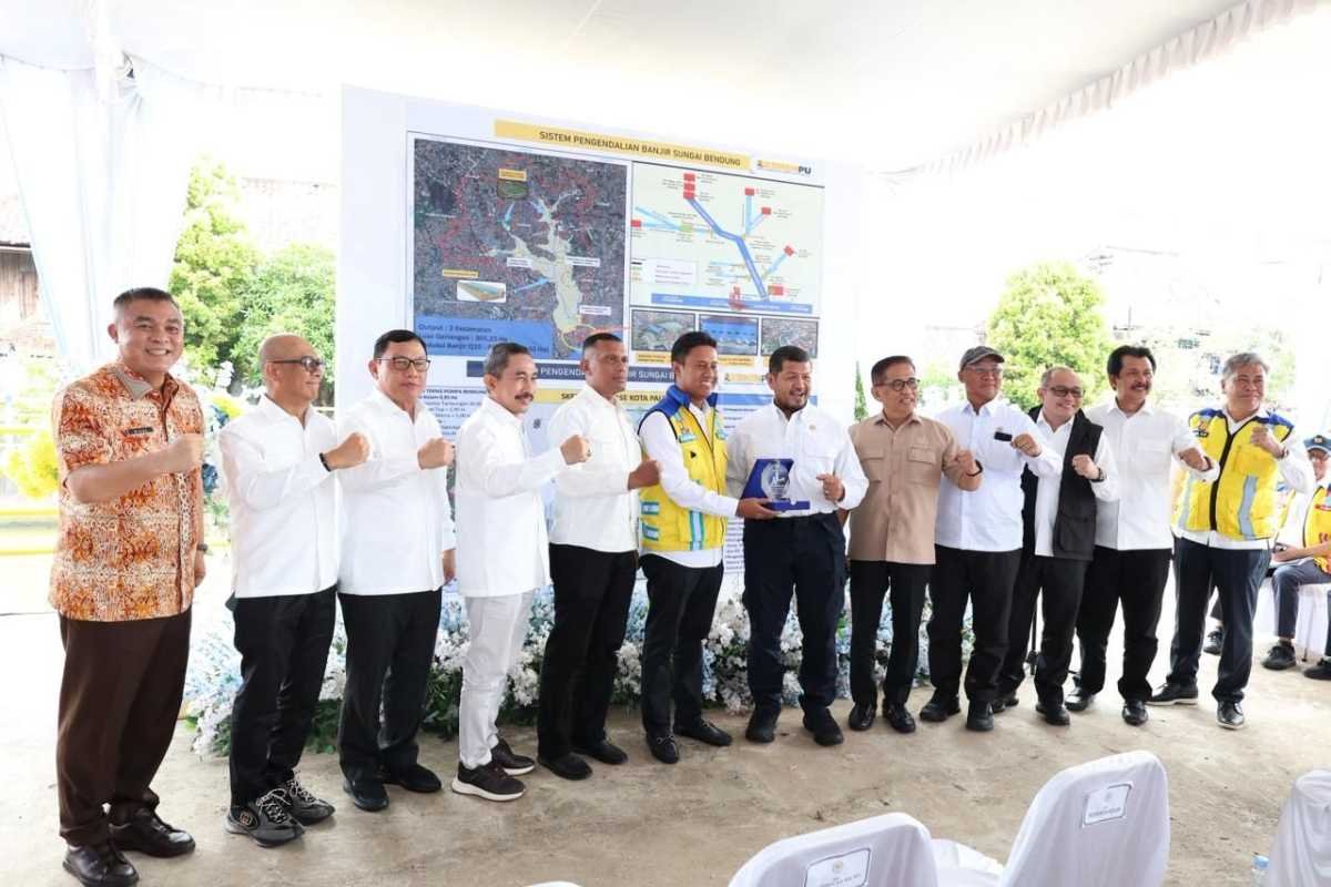 Menghalau Banjir di Sungai Bendung, Palembang Kejar Target Satu Tahun