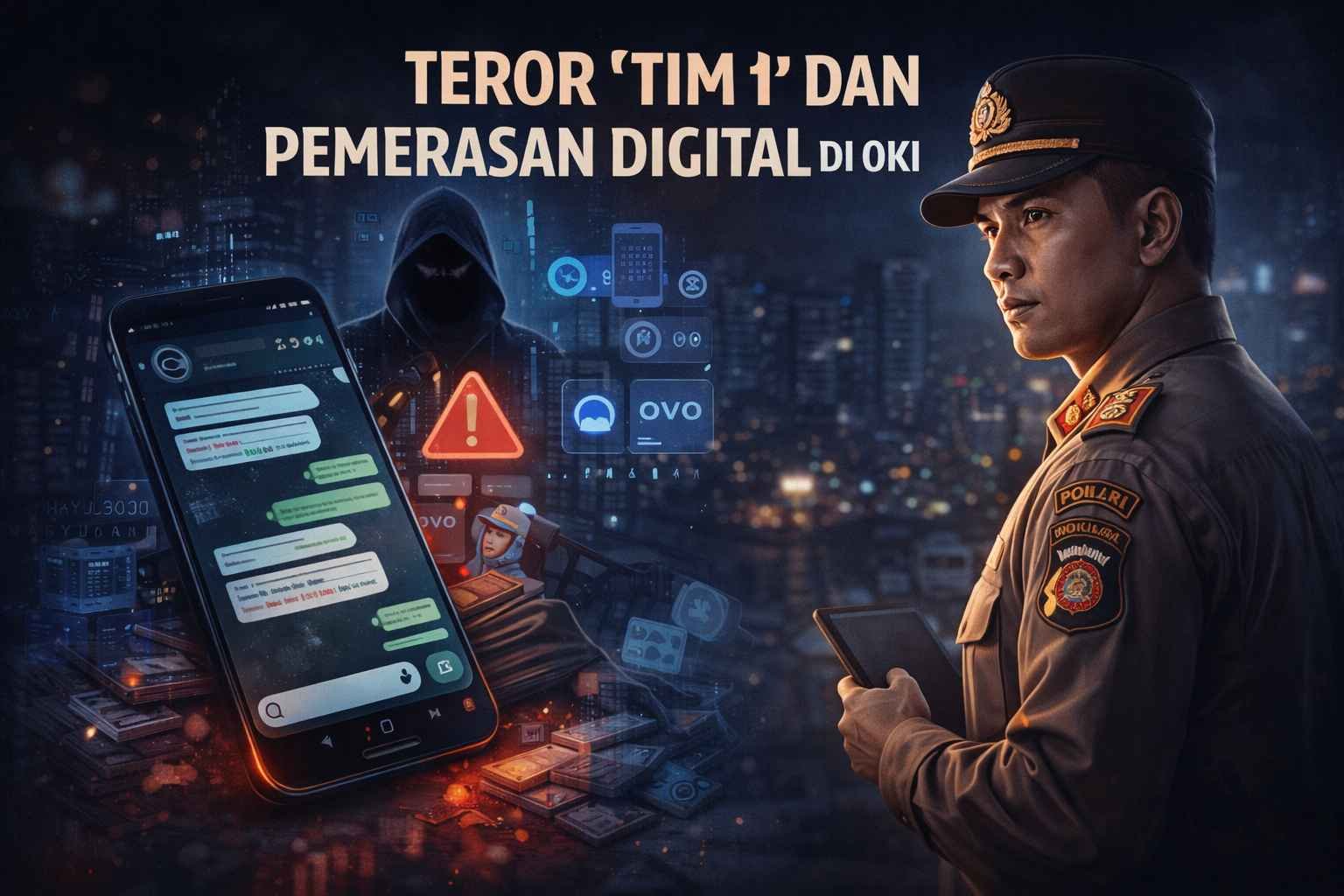 Menguji Ketegasan Polres OKI Menghadapi Teror "Tim 1" dan Pemerasan Digital yang Resahkan Warga