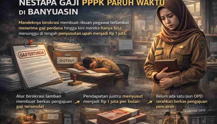 Nestapa Gaji PPPK Paruh Waktu Banyuasin yang Tertunda di Balik Sekat Birokrasi